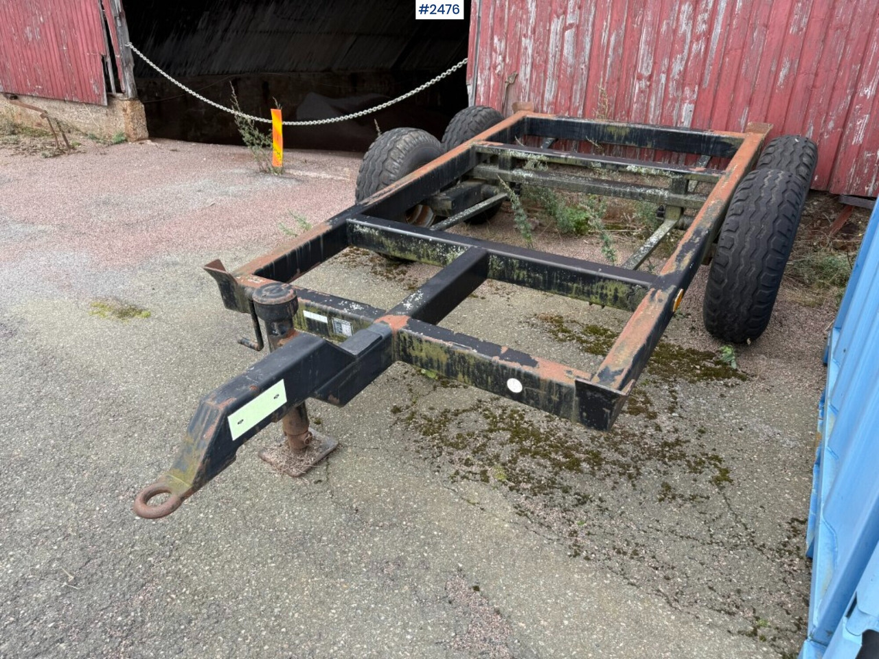 Tractor trailer Bogie chassis - Prikolica sa golom šasijom: slika 1 Tractor trailer Bogie chassis - Prikolica sa golom šasijom: slika 1