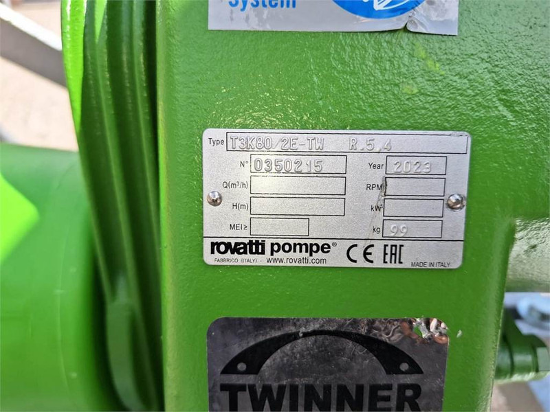 Rovatti T3K80/2E PTO pomp op bok - Prskalica montirana na traktor: slika 5 Rovatti T3K80/2E PTO pomp op bok - Prskalica montirana na traktor: slika 5
