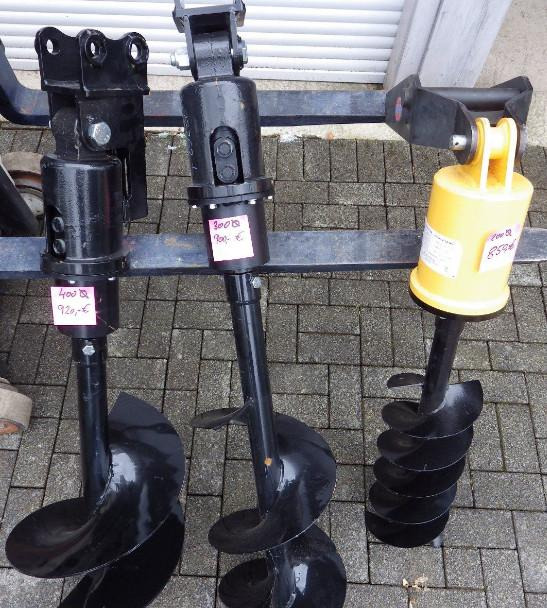 Erdbohrer hydraulisch für Minibagger 200/300/400 mm Ø - Burgija za Mini bager: slika 1 Erdbohrer hydraulisch für Minibagger 200/300/400 mm Ø - Burgija za Mini bager: slika 1