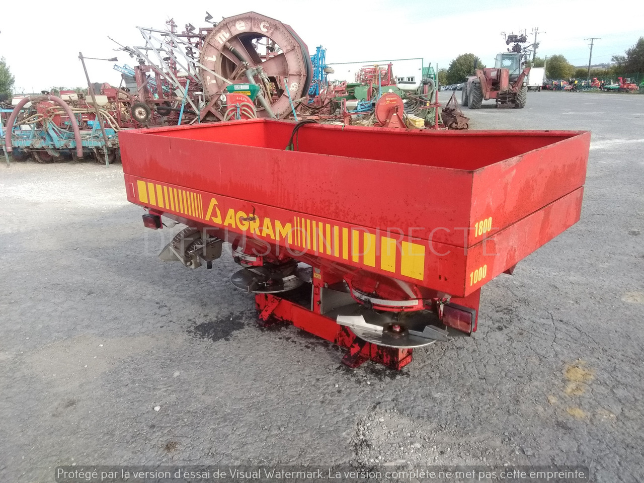 AGRAM DISTRIBUTEUR D'ENGRAIS JET SPREAD 281 - Rasipač veštačkog đubriva: slika 3 AGRAM DISTRIBUTEUR D'ENGRAIS JET SPREAD 281 - Rasipač veštačkog đubriva: slika 3