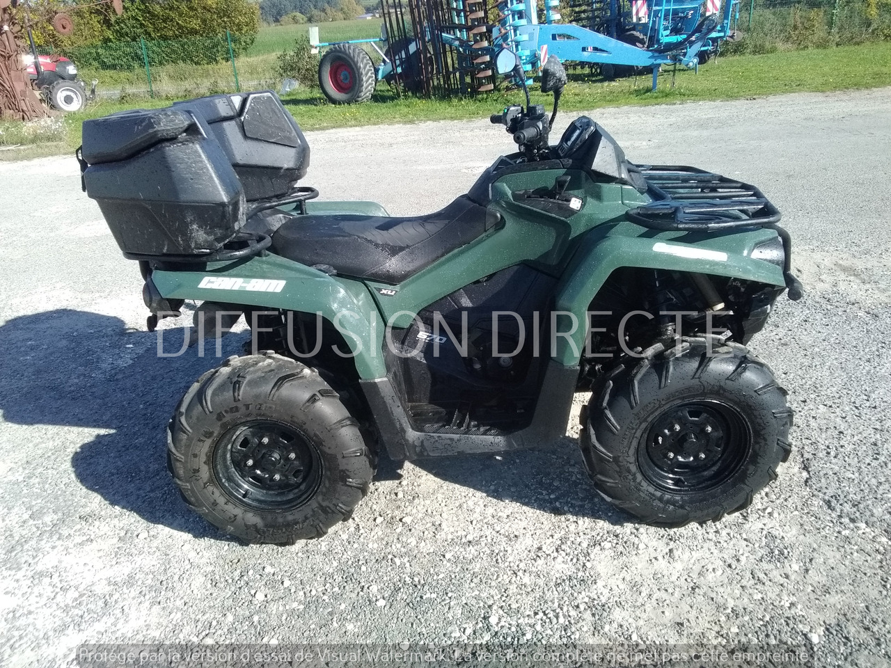 CAN-AM QUAD OUTLANDER - Traktor: slika 2 CAN-AM QUAD OUTLANDER - Traktor: slika 2