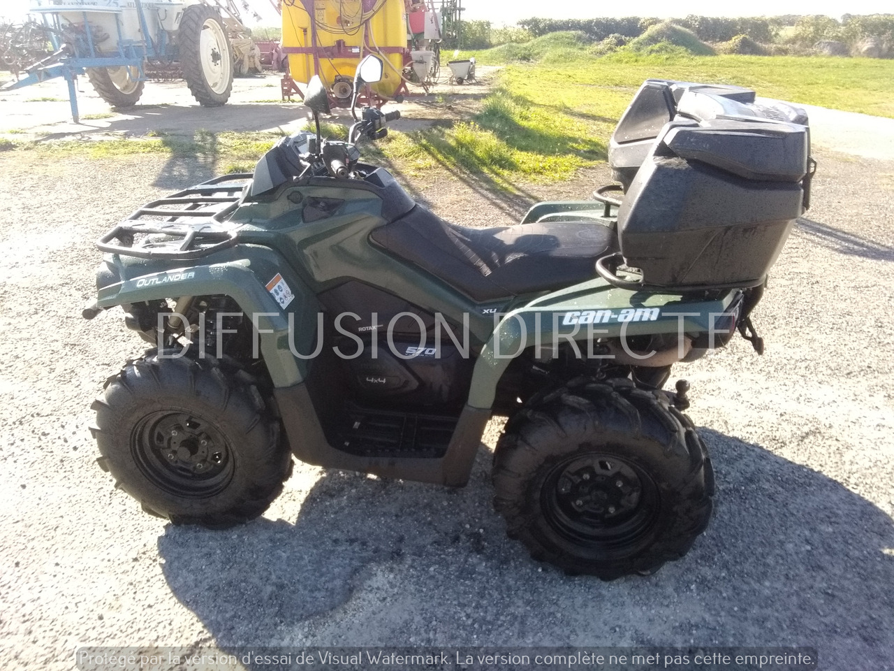 CAN-AM QUAD OUTLANDER - Traktor: slika 3 CAN-AM QUAD OUTLANDER - Traktor: slika 3
