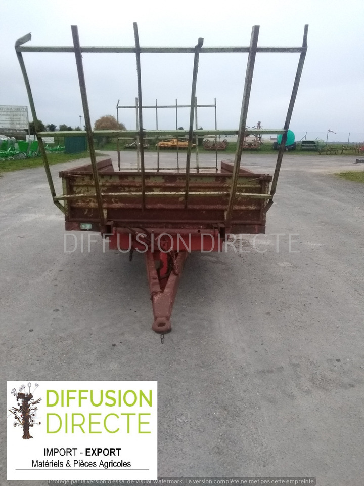 GRUAU REMORQUE AGRICOLE G 400 - Platformska prikolica za farmu: slika 1 GRUAU REMORQUE AGRICOLE G 400 - Platformska prikolica za farmu: slika 1