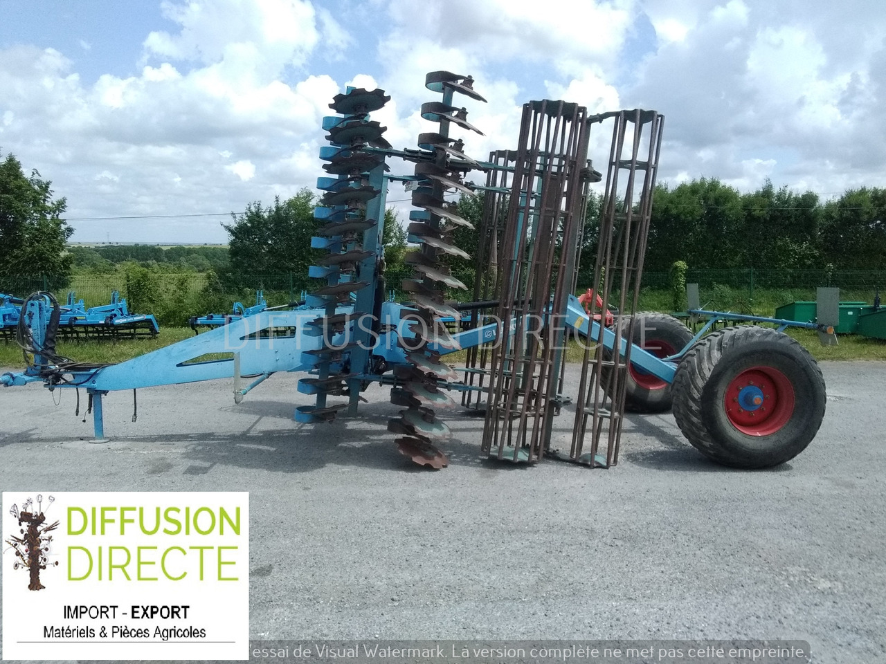 LEMKEN DECHAUMEUR A DISQUES HELIODOR H 8 SF - Tanjirača: slika 1 LEMKEN DECHAUMEUR A DISQUES HELIODOR H 8 SF - Tanjirača: slika 1