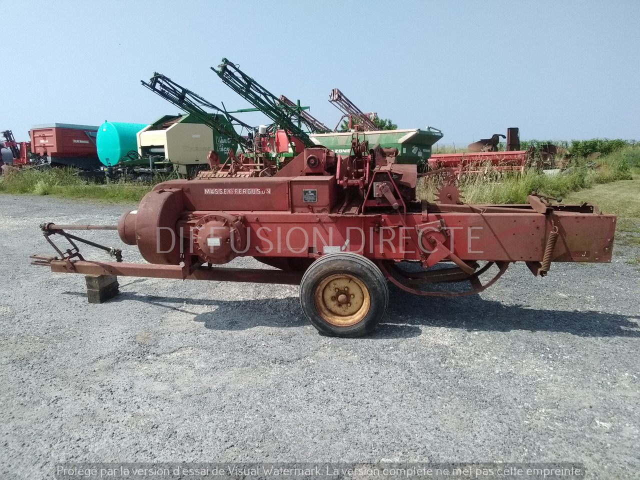 MASSEY FERGUSON PRESSE MOYENNE DENSITE 20-8 - Balirka za okrugle bale: slika 2 MASSEY FERGUSON PRESSE MOYENNE DENSITE 20-8 - Balirka za okrugle bale: slika 2
