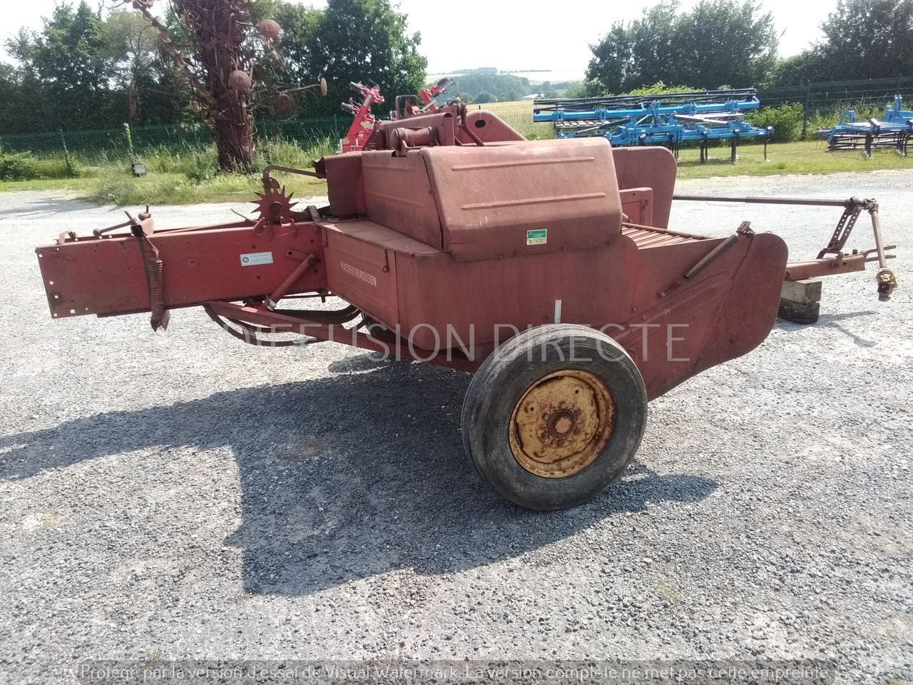 MASSEY FERGUSON PRESSE MOYENNE DENSITE 20-8 - Balirka za okrugle bale: slika 4 MASSEY FERGUSON PRESSE MOYENNE DENSITE 20-8 - Balirka za okrugle bale: slika 4