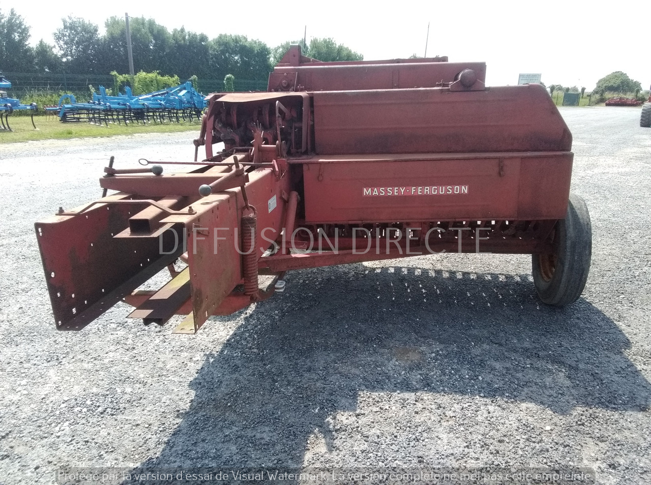 MASSEY FERGUSON PRESSE MOYENNE DENSITE 20-8 - Balirka za okrugle bale: slika 3 MASSEY FERGUSON PRESSE MOYENNE DENSITE 20-8 - Balirka za okrugle bale: slika 3