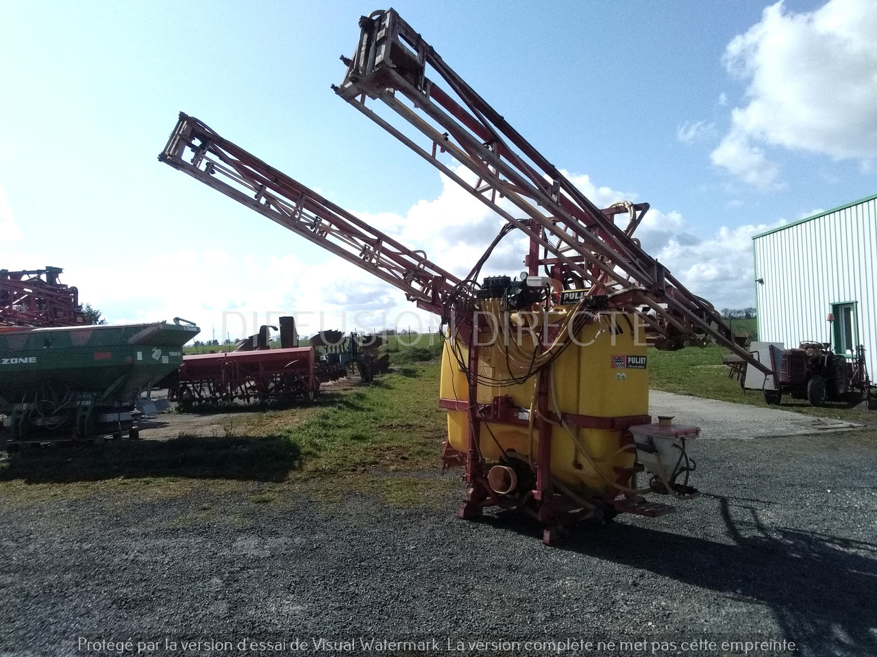 PULJET PULVERISATEUR SPRAYTEC - Prskalica montirana na traktor: slika 3 PULJET PULVERISATEUR SPRAYTEC - Prskalica montirana na traktor: slika 3