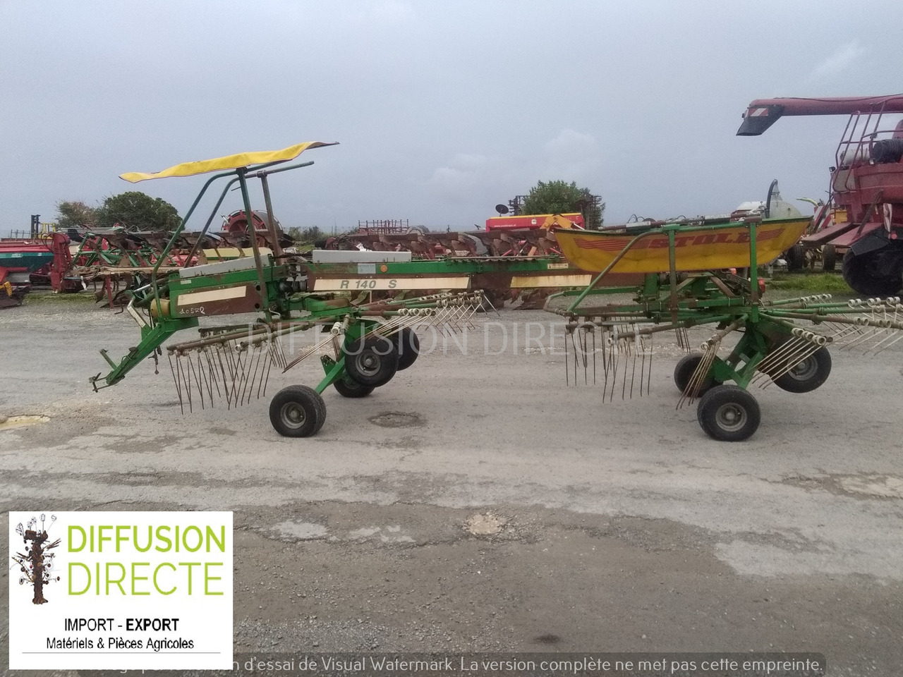 STOLL ANDAINEUR R 1400 S - Prevrtač/ Grabuljač: slika 1 STOLL ANDAINEUR R 1400 S - Prevrtač/ Grabuljač: slika 1