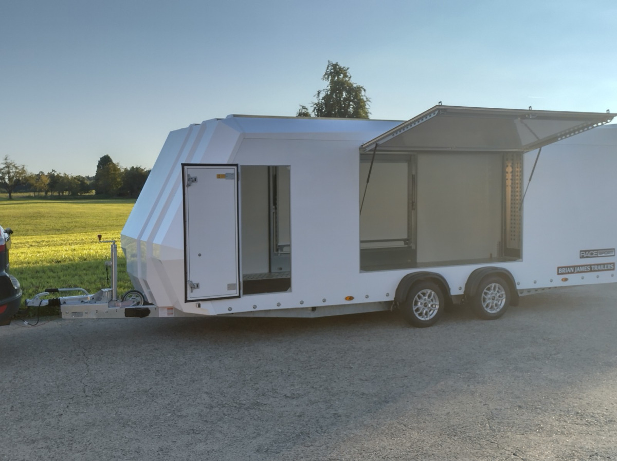 BRIAN JAMES TRAILERS RaceSport 340-5510 - Prikolica za prevoz automobila: slika 1 BRIAN JAMES TRAILERS RaceSport 340-5510 - Prikolica za prevoz automobila: slika 1