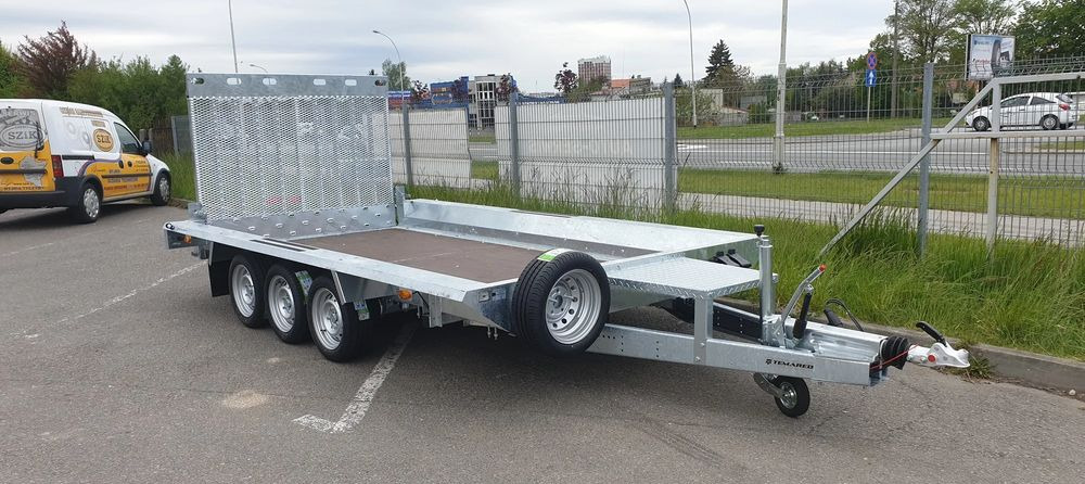 TEMARED BUILDER 3 4018 S 3 oś - Prikolica za prevoz automobila: slika 1 TEMARED BUILDER 3 4018 S 3 oś - Prikolica za prevoz automobila: slika 1