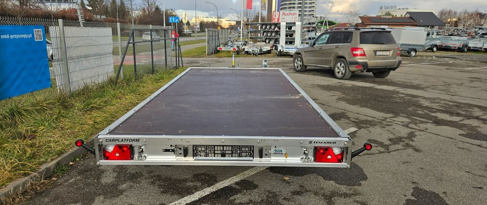 TEMARED CARPLATFORM full alu 5121 3,5T sklejka - Prikolica za prevoz automobila: slika 4 TEMARED CARPLATFORM full alu 5121 3,5T sklejka - Prikolica za prevoz automobila: slika 4