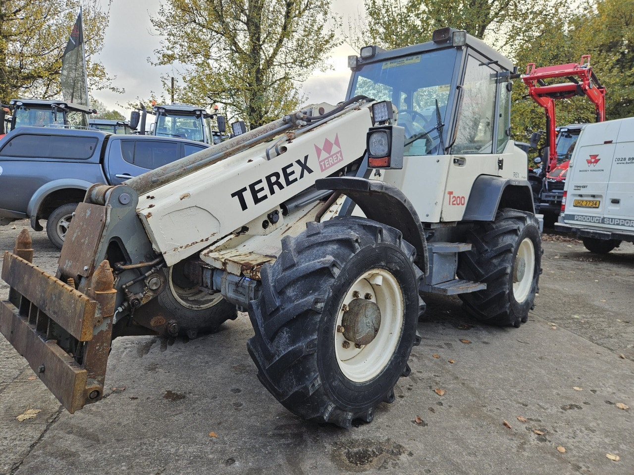 2006 Terex T200 - Teleskopski utovarivač na točkovima: slika 2 2006 Terex T200 - Teleskopski utovarivač na točkovima: slika 2