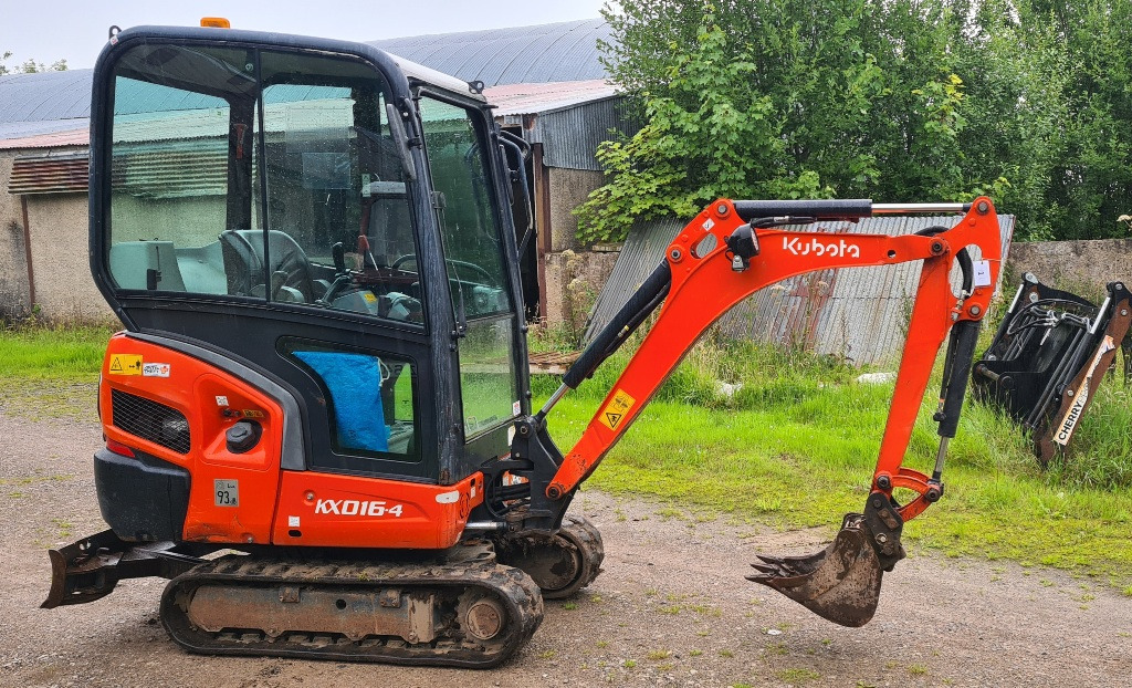 2016 Kubota KX016-4 Mini Digger, only 1550 hours - Mini bager: slika 2 2016 Kubota KX016-4 Mini Digger, only 1550 hours - Mini bager: slika 2