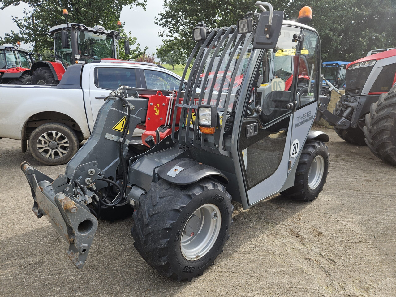 2018 Weidemann 4512, 1 Owner machine - Teleskopski upravljač: slika 2 2018 Weidemann 4512, 1 Owner machine - Teleskopski upravljač: slika 2