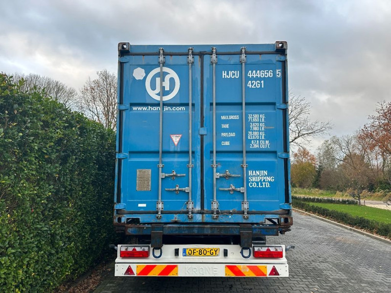 Krone container chassis 40 voets container - Prikolica za prevoz kontejnera/ Prikolica sa promenjivim sandukom: slika 5 Krone container chassis 40 voets container - Prikolica za prevoz kontejnera/ Prikolica sa promenjivim sandukom: slika 5