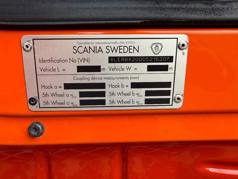 Tegljač Scania R560 V8 Manual-Retarder-6x2 TOP NL TRUCK: slika 10 Tegljač Scania R560 V8 Manual-Retarder-6x2 TOP NL TRUCK: slika 10