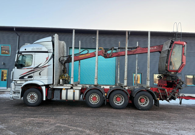 Mercedes-BenzArocs 8x4 Nosturilla! - Šticar, Kamion sa dizalicom: slika 2 Mercedes-BenzArocs 8x4 Nosturilla! - Šticar, Kamion sa dizalicom: slika 2