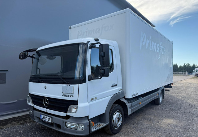 Mercedes-BenzAtego kaappi + perälauta - Kamion sa zatvorenim sandukom: slika 1 Mercedes-BenzAtego kaappi + perälauta - Kamion sa zatvorenim sandukom: slika 1