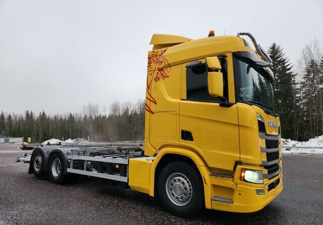 Scania R410 CNG 6x2 - Kamion za prevoz kontejnera/ Kamion sa promenjivim sandukom: slika 5 Scania R410 CNG 6x2 - Kamion za prevoz kontejnera/ Kamion sa promenjivim sandukom: slika 5