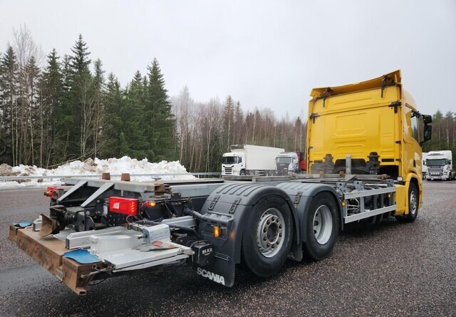 Scania R410 CNG 6x2 - Kamion za prevoz kontejnera/ Kamion sa promenjivim sandukom: slika 4 Scania R410 CNG 6x2 - Kamion za prevoz kontejnera/ Kamion sa promenjivim sandukom: slika 4