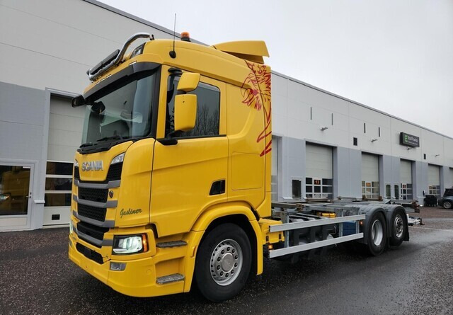 Scania R410 CNG / CBG 6x2 - Kamion za prevoz kontejnera/ Kamion sa promenjivim sandukom: slika 1 Scania R410 CNG / CBG 6x2 - Kamion za prevoz kontejnera/ Kamion sa promenjivim sandukom: slika 1