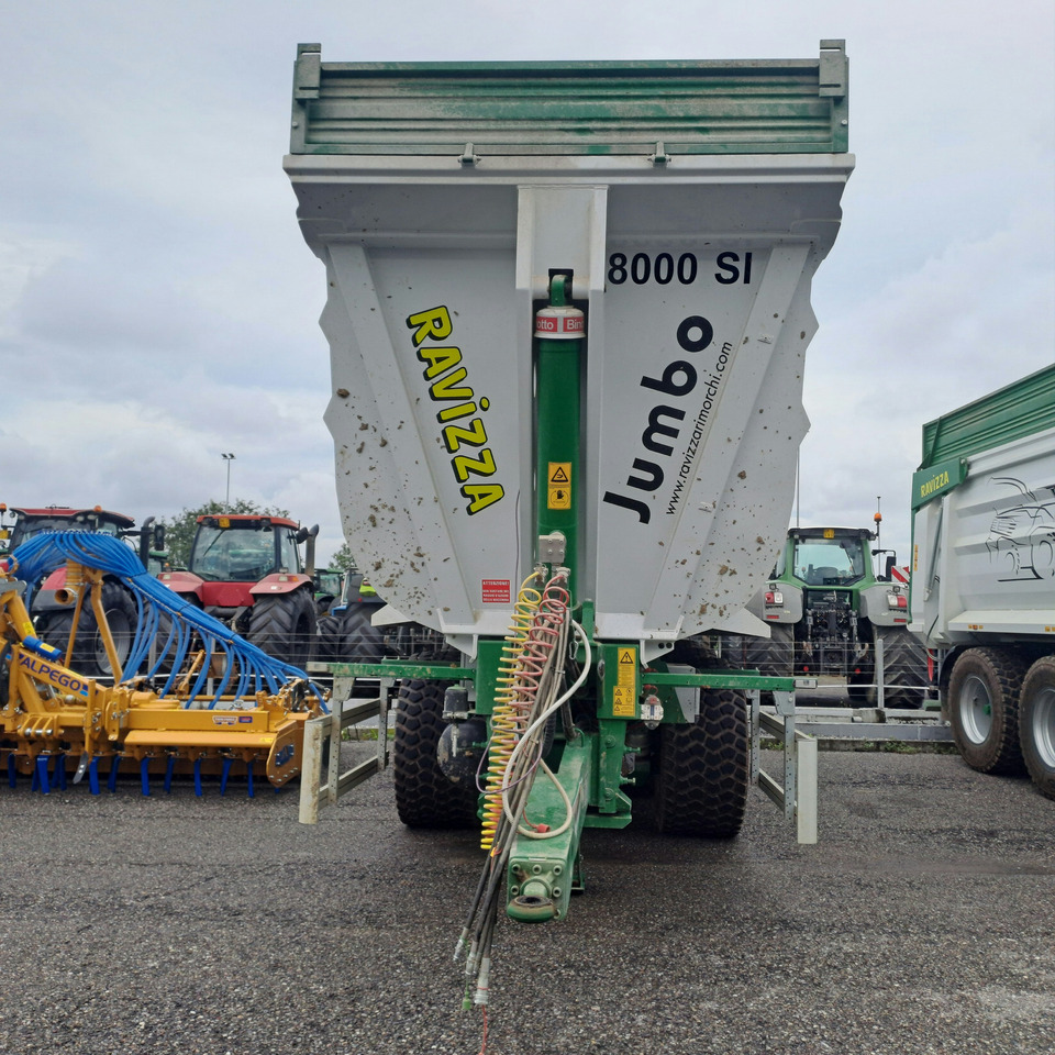 DUMPER RAVIZZA JUMBO 8000 ST - Prikolica istovarivača: slika 2 DUMPER RAVIZZA JUMBO 8000 ST - Prikolica istovarivača: slika 2