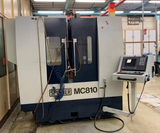 SPINNER MC810 - CNC-Bearbeitungszentren - vertikal - Obradni centar: slika 1 SPINNER MC810 - CNC-Bearbeitungszentren - vertikal - Obradni centar: slika 1