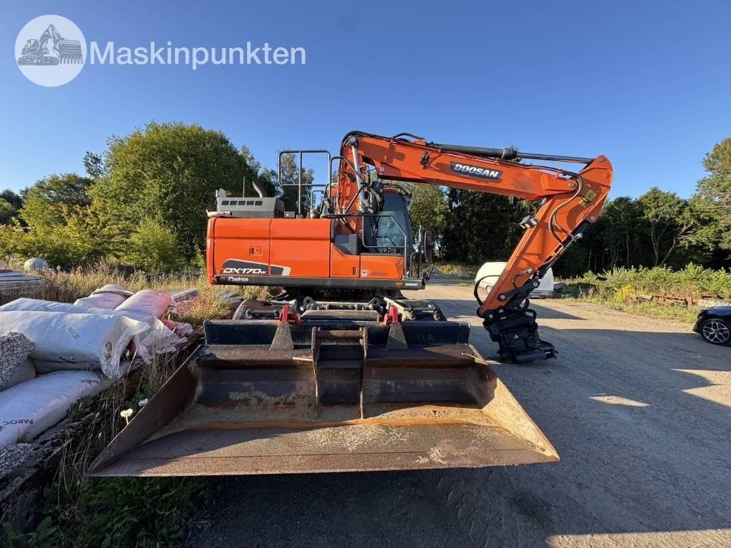Doosan DX 170 W-5 + Tippvagn + Redskap - Bager točkaš: slika 4 Doosan DX 170 W-5 + Tippvagn + Redskap - Bager točkaš: slika 4