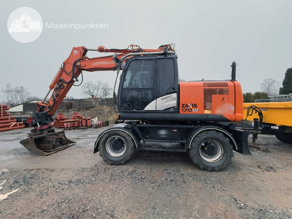 Hitachi ZX 170 W-5 B - Bager točkaš: slika 1 Hitachi ZX 170 W-5 B - Bager točkaš: slika 1
