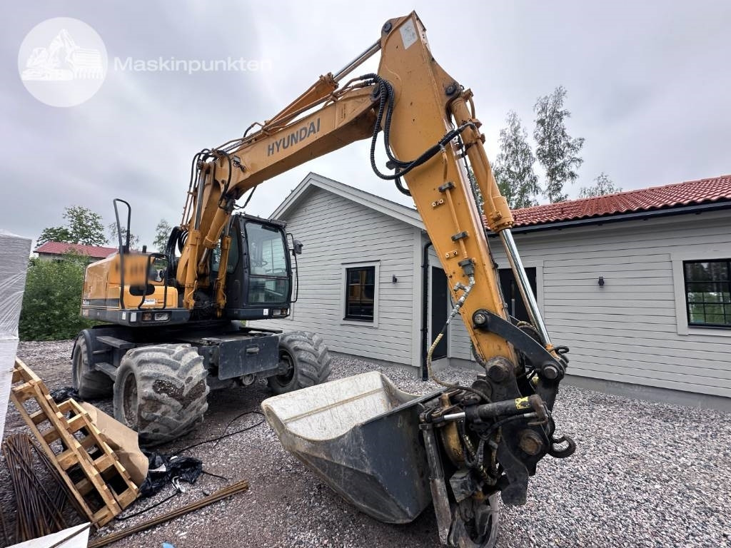 Hyundai Robex 140 W-7 A - Bager točkaš: slika 3 Hyundai Robex 140 W-7 A - Bager točkaš: slika 3