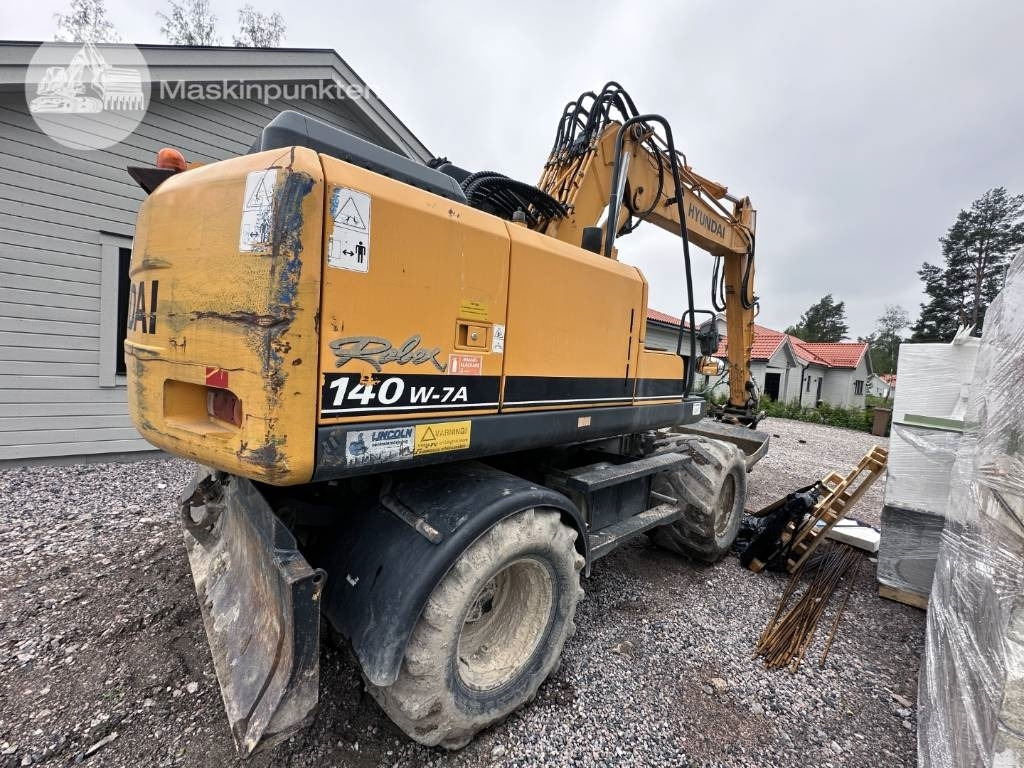 Hyundai Robex 140 W-7 A - Bager točkaš: slika 4 Hyundai Robex 140 W-7 A - Bager točkaš: slika 4