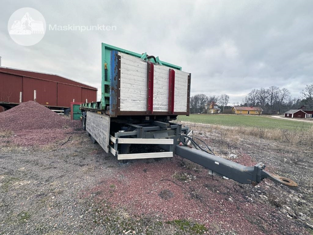 Tridem container kärra - Prikolica za prevoz kontejnera/ Prikolica sa promenjivim sandukom: slika 2 Tridem container kärra - Prikolica za prevoz kontejnera/ Prikolica sa promenjivim sandukom: slika 2