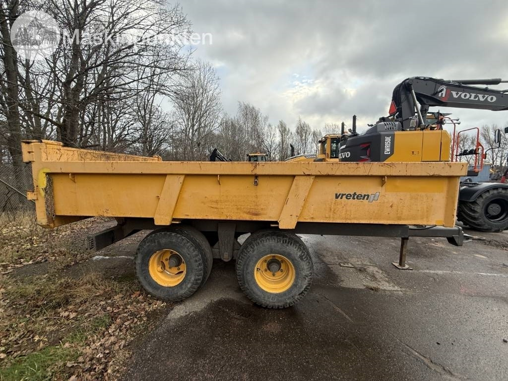 Vreten DKL 8 tippkärra - Poluprikolica istovarivača: slika 4 Vreten DKL 8 tippkärra - Poluprikolica istovarivača: slika 4
