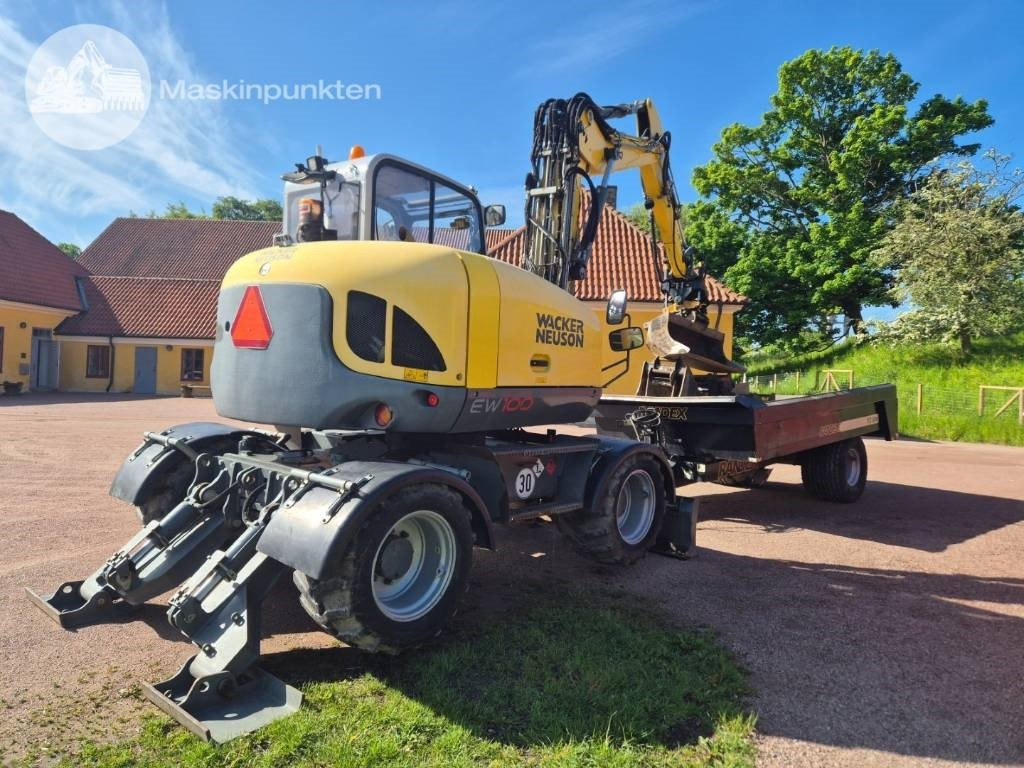 Wacker Neuson EW 100 med vagn - Bager točkaš: slika 5 Wacker Neuson EW 100 med vagn - Bager točkaš: slika 5