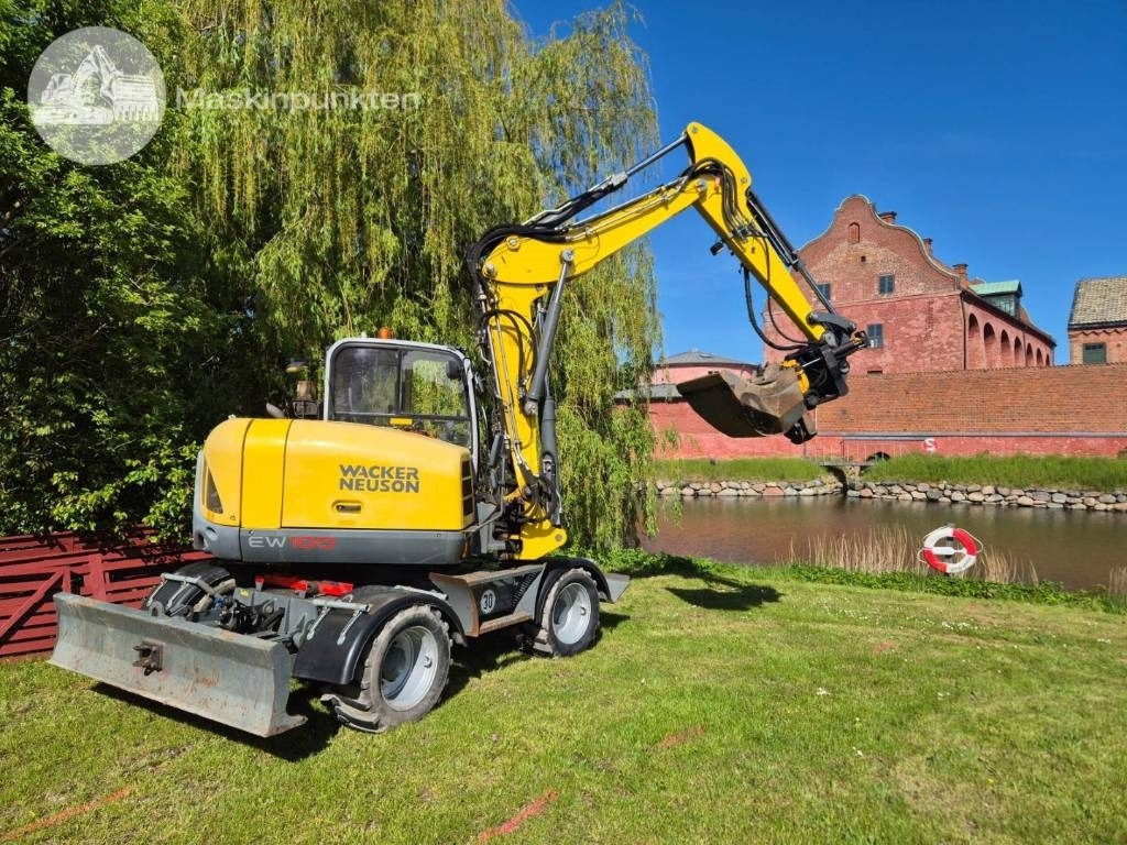 Wacker Neuson EW 100 med vagn - Bager točkaš: slika 4 Wacker Neuson EW 100 med vagn - Bager točkaš: slika 4