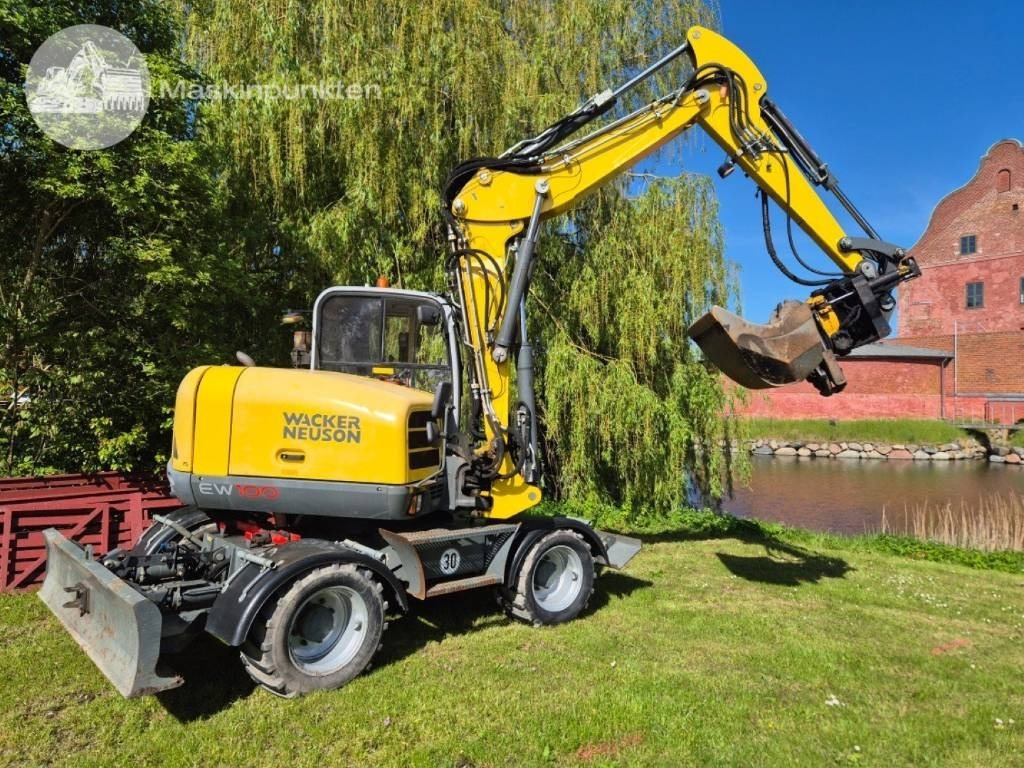 Wacker Neuson EW 100 med vagn - Bager točkaš: slika 2 Wacker Neuson EW 100 med vagn - Bager točkaš: slika 2