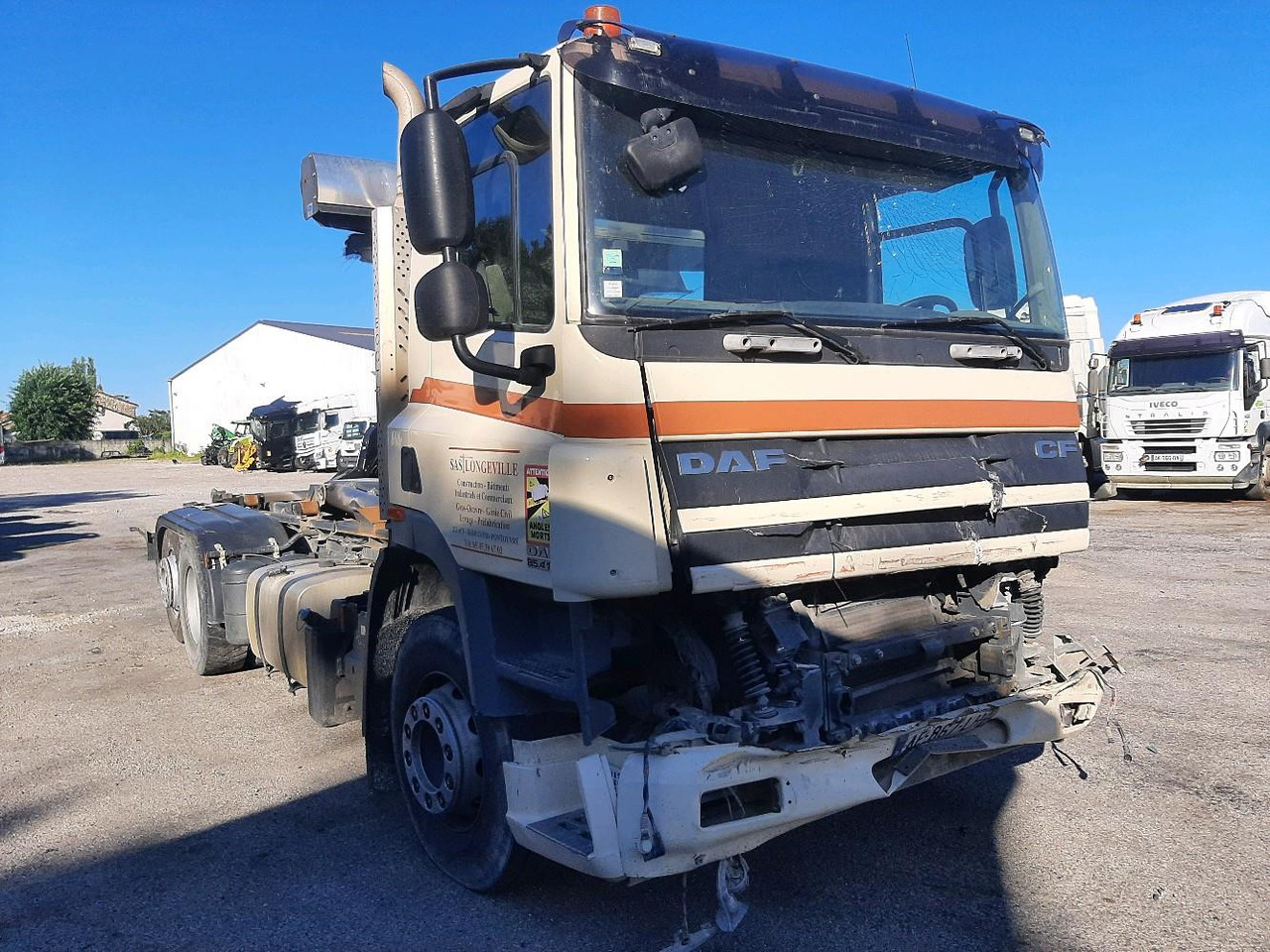 DAF CF85 FAR 85.410 POLYBENNE 6X2 - Kamion sa hidrauličnom kukom: slika 1 DAF CF85 FAR 85.410 POLYBENNE 6X2 - Kamion sa hidrauličnom kukom: slika 1