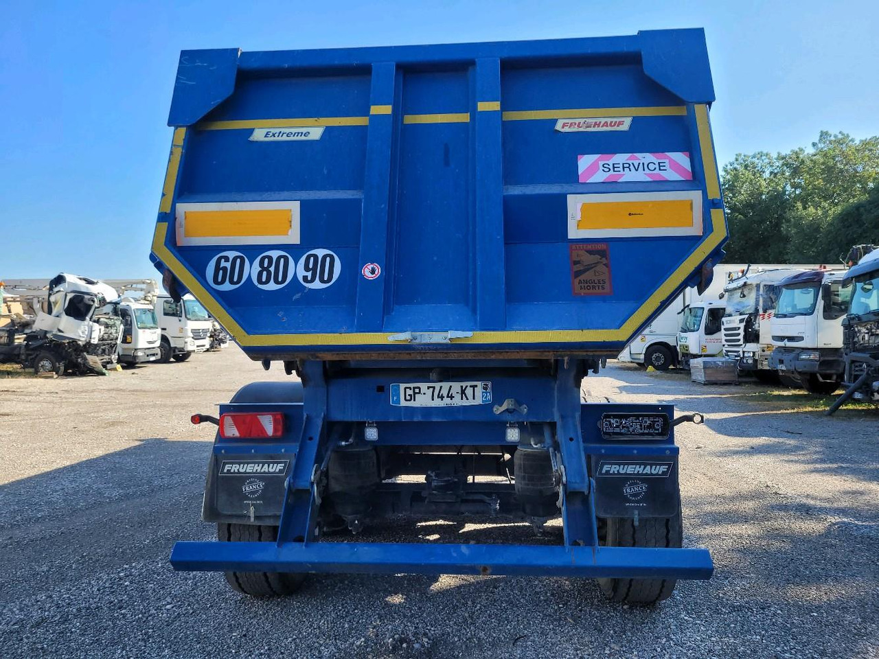 FRUEHAUF BENNE TP FST4FC - Poluprikolica istovarivača: slika 5 FRUEHAUF BENNE TP FST4FC - Poluprikolica istovarivača: slika 5
