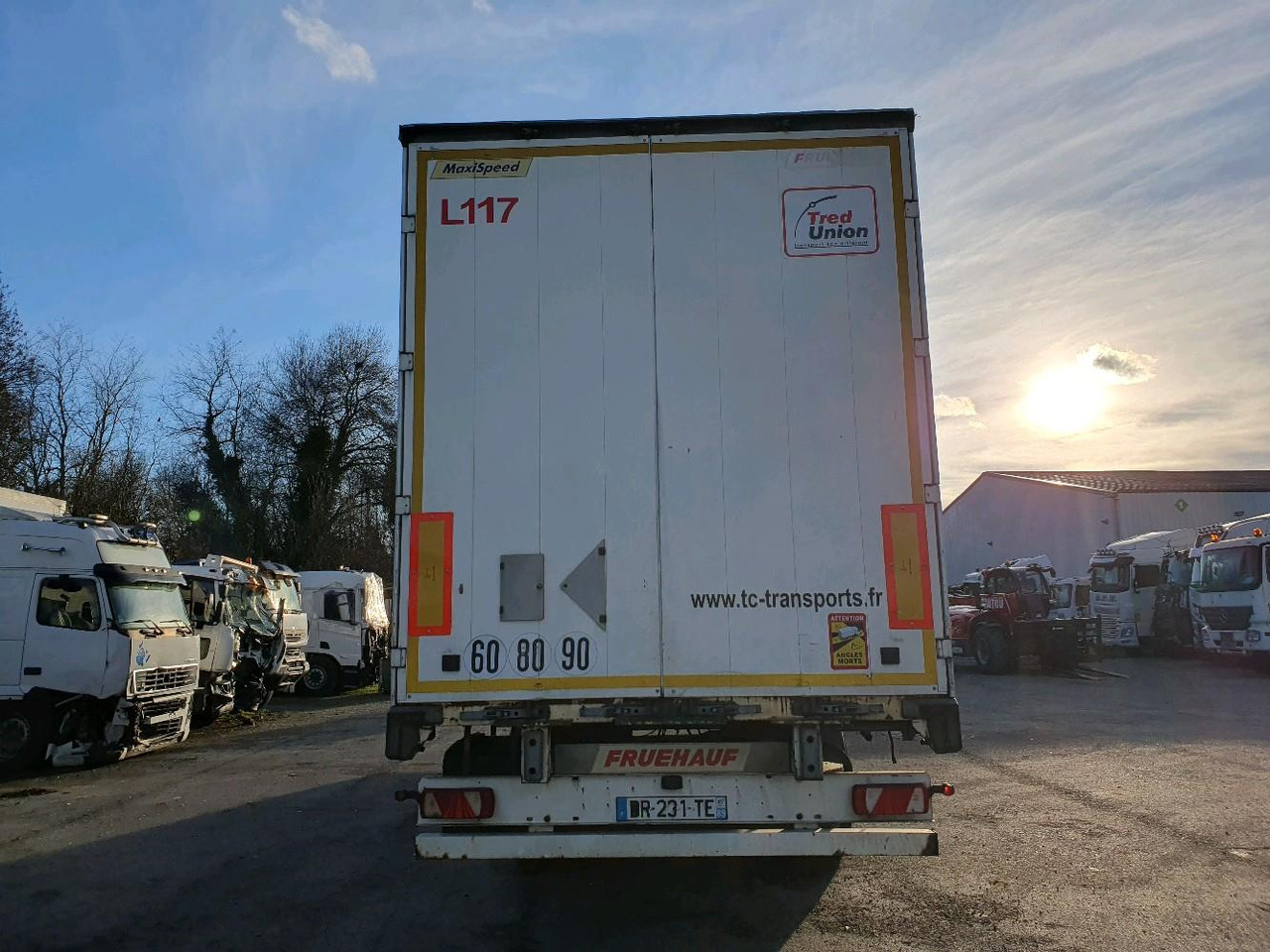 FRUEHAUF SEMI SAVOYARDE FST4FC - Poluprikolica sa ceradom: slika 5 FRUEHAUF SEMI SAVOYARDE FST4FC - Poluprikolica sa ceradom: slika 5