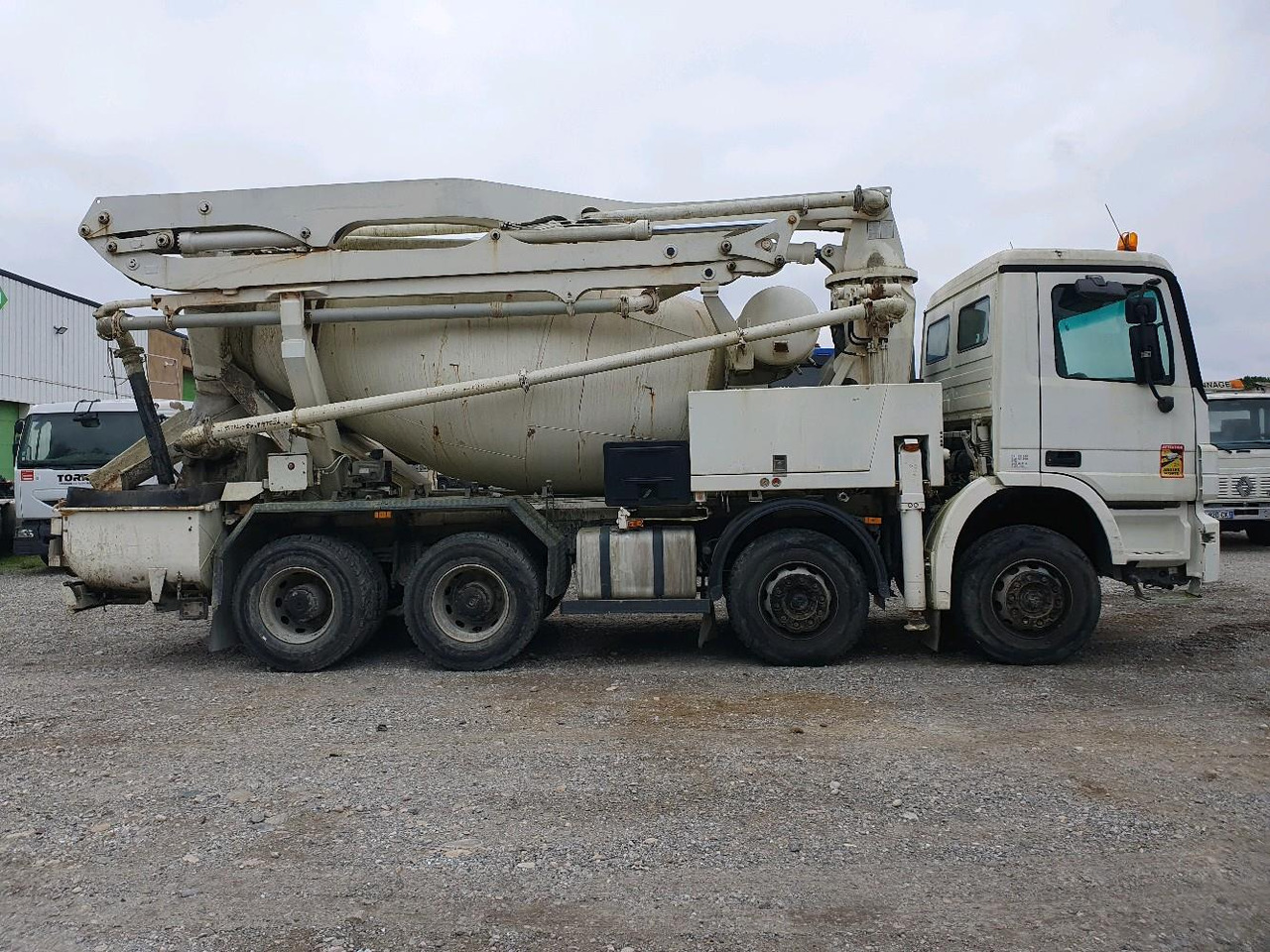 MERCEDES ACTROS 3236 MALAX PUTZMEISTER - Mikser za beton: slika 3 MERCEDES ACTROS 3236 MALAX PUTZMEISTER - Mikser za beton: slika 3