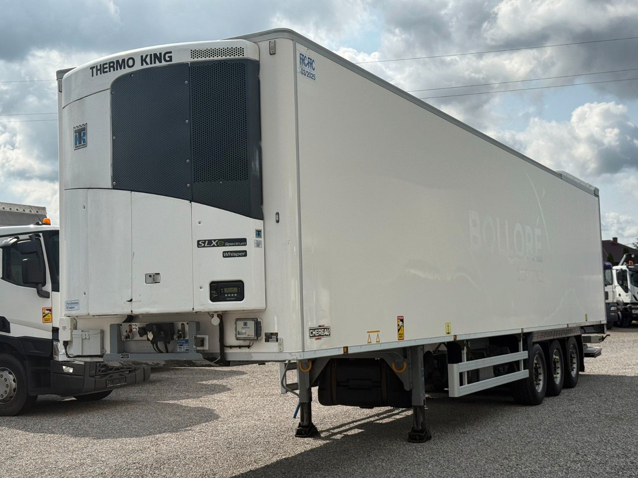 Chereau THERMO KING SLXe DIESEL/ELECTRIC SAF - Poluprikolica hladnjače: slika 3 Chereau THERMO KING SLXe DIESEL/ELECTRIC SAF - Poluprikolica hladnjače: slika 3