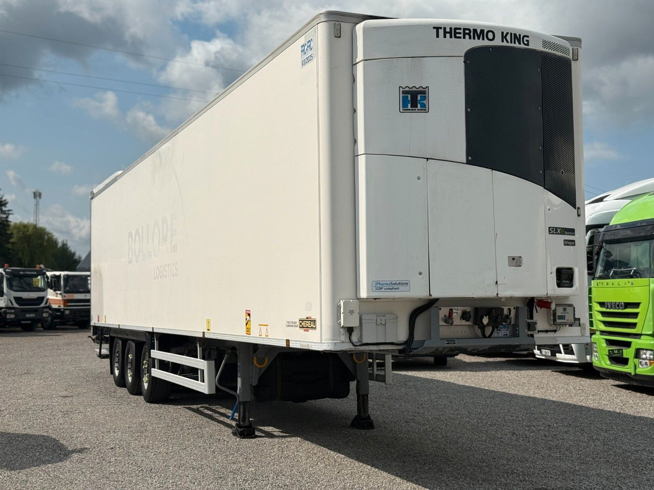 Chereau THERMO KING SLXe DIESEL/ELECTRIC SAF - Poluprikolica hladnjače: slika 1 Chereau THERMO KING SLXe DIESEL/ELECTRIC SAF - Poluprikolica hladnjače: slika 1