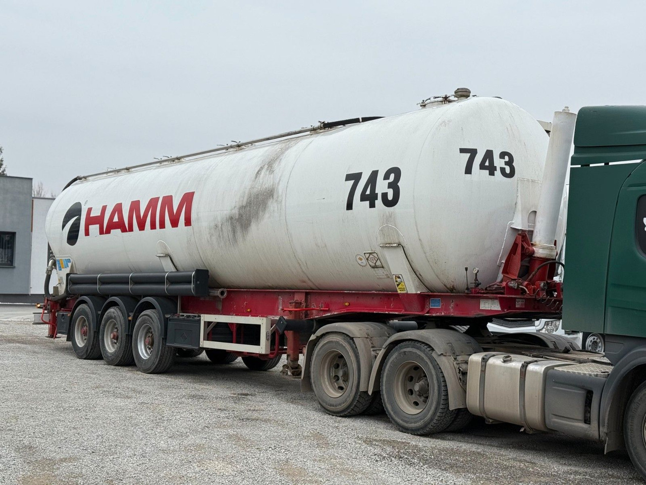Feldbinder KIP 60.3 SILO AXLE BPW - Silo cisterna: slika 1 Feldbinder KIP 60.3 SILO AXLE BPW - Silo cisterna: slika 1