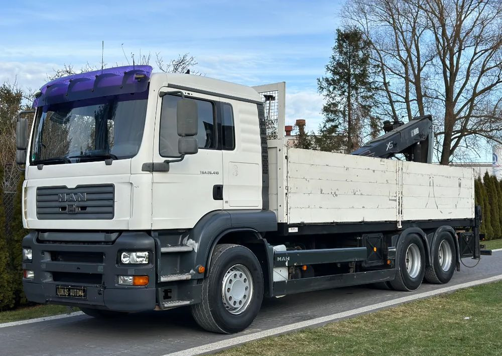 MAN TGA 24.410 6x4 HIAB MANUAL - Kamion sa dizalicom, Kamion sa tovarnim sandukom: slika 2 MAN TGA 24.410 6x4 HIAB MANUAL - Kamion sa dizalicom, Kamion sa tovarnim sandukom: slika 2