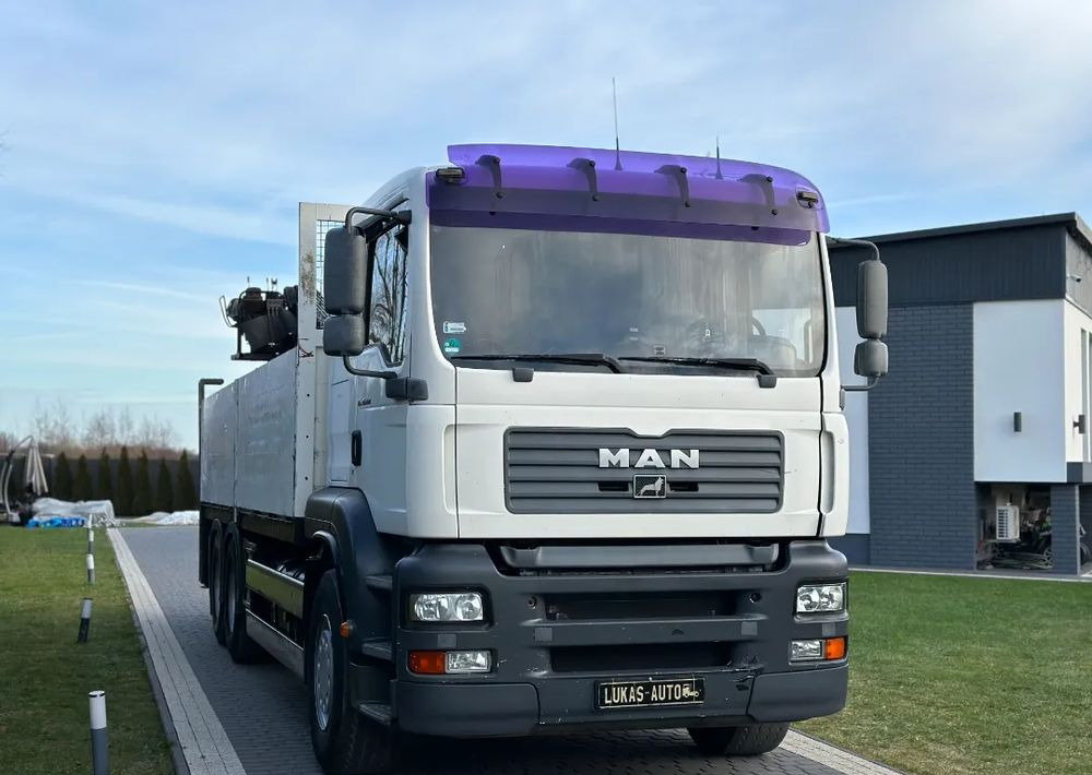MAN TGA 24.410 6x4 HIAB MANUAL - Kamion sa dizalicom, Kamion sa tovarnim sandukom: slika 4 MAN TGA 24.410 6x4 HIAB MANUAL - Kamion sa dizalicom, Kamion sa tovarnim sandukom: slika 4