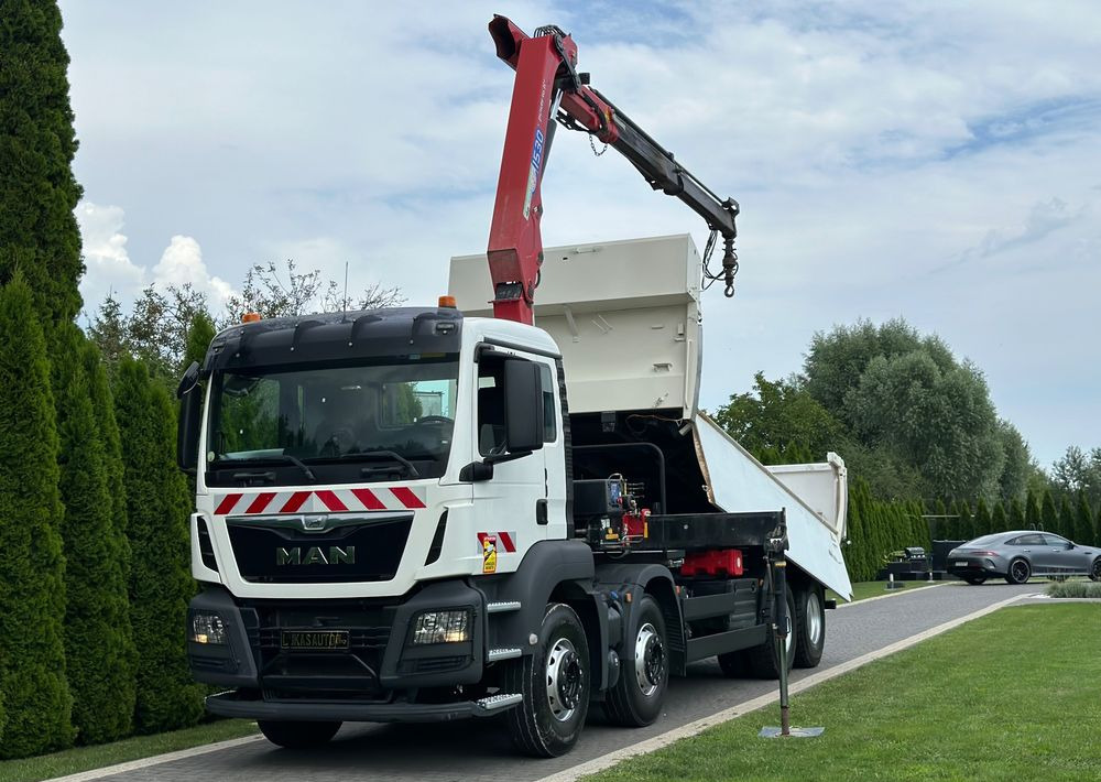 MAN TGS 440 / 8x4 / HMF 1530 / HYDROBURTA - Istovarivač: slika 1 MAN TGS 440 / 8x4 / HMF 1530 / HYDROBURTA - Istovarivač: slika 1