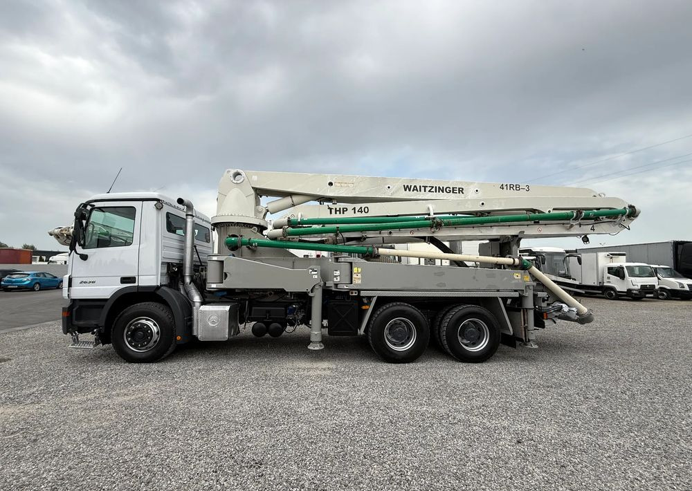 Mercedes-Benz ACTROS 2636 6X4 36 M WAITZINGER - Auto pumpa za beton: slika 4 Mercedes-Benz ACTROS 2636 6X4 36 M WAITZINGER - Auto pumpa za beton: slika 4