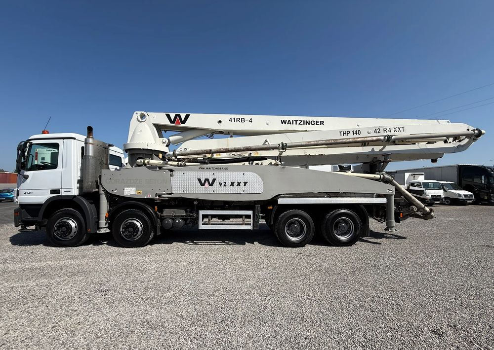 Mercedes-Benz ACTROS 4141 8X4 42 M GOTOWA DO PRACY - Auto pumpa za beton: slika 5 Mercedes-Benz ACTROS 4141 8X4 42 M GOTOWA DO PRACY - Auto pumpa za beton: slika 5