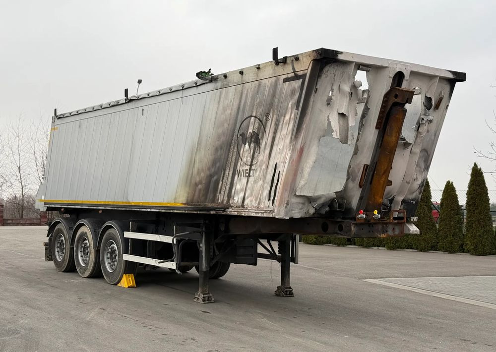 Wielton 42 m3 OSIE SAF USZKODZONY - Poluprikolica istovarivača: slika 1 Wielton 42 m3 OSIE SAF USZKODZONY - Poluprikolica istovarivača: slika 1